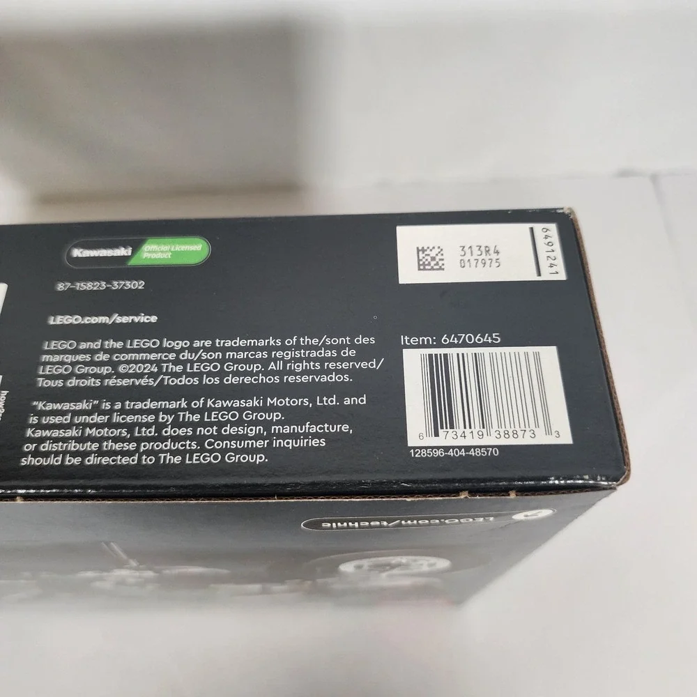 LEGO Technic 42170 Kawasaki Ninja H2R Motorcycle 643 PCS Sealed New Box